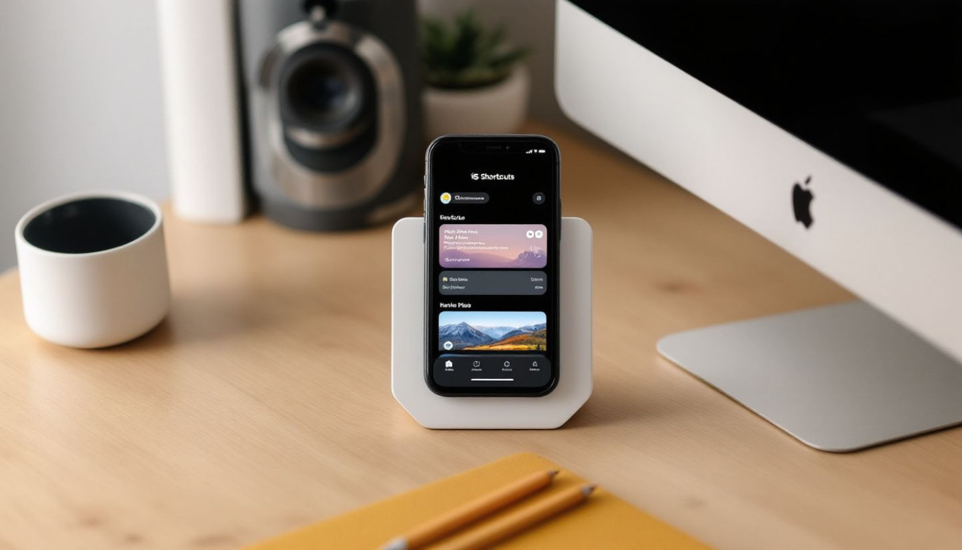 Applications - Automatisation des tâches sur iOS avec Shortcuts comment simplifier votre quotidien